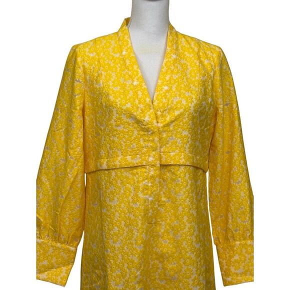 Tuckernuck Aurelia dress,  Daisy Jacquard, medium, NWT, structured, elegant - Picture 4 of 8